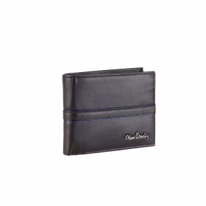 PIERRE CARDIN Smooth Men's Wallet - Black & Blue