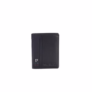 PIERRE CARDIN Vertical Wallet with Magnetic Opening