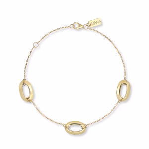 9Kt Gold Women's Bracelet 19cm