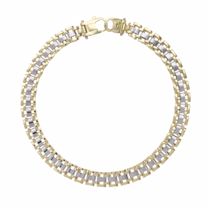 18Kt Panter Men's Bracelet (6mm)