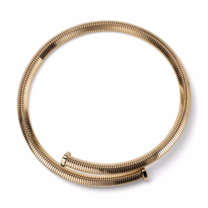 UNOAERRE Tubogas Contrarie Gold Necklace