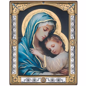 Glass Icon – Mother and Child