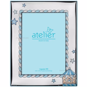 Carousel Line Photo Frame – 9×13 (Blue)