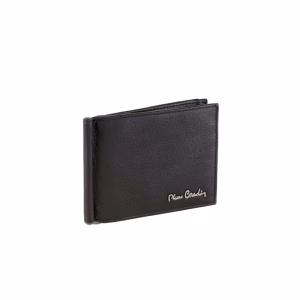 PIERRE CARDIN MEN'S WALLET WITH STITCHING AND METAL LOGO