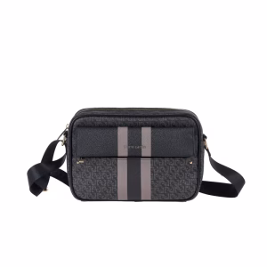 PIERRE CARDIN ECO-LEATHER SHOULDER BAG