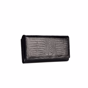 PIERRE CARDIN GENUINE LEATHER BUTTON CLOSURE PURSE