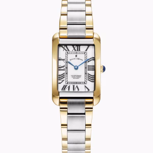 Jacques Du Manoir Emily 23x35mm Two-hands Two-tone White dial Stainless steel Swiss Watch