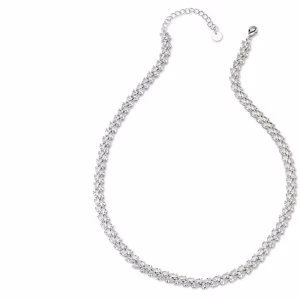 Sovrani Fashion Mood Necklace Wg With Crystals