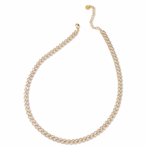 Sovrani Fashion Mood Necklace Yg With Cyrstals