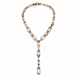 UNOAERRE Y Necklace with cubic zirconia