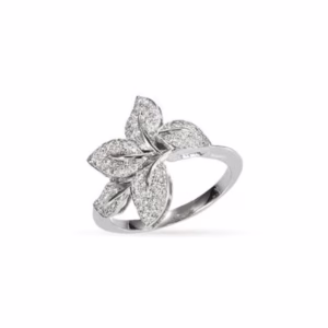 Diamonds Ring in 18K Gold