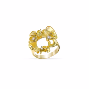 Diamonds Ring in 18K Gold