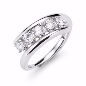 LUCE Ring Sterling Silver Size 13