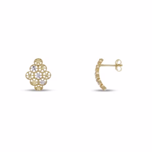 18Kt Gold Earrings Yellow Gold