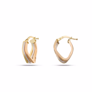 18Kt Gold Earrings Hoops Yellow Gold