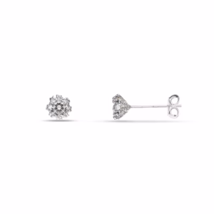 18Kt Gold Earrings White Gold