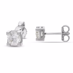 18Kt Gold Earrings White Gold