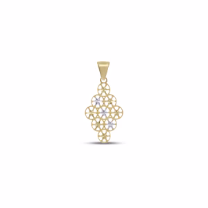 18Kt Gold Pendant Dual