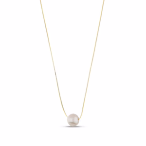 18Kt Gold Pearl Necklace Yellow Gold