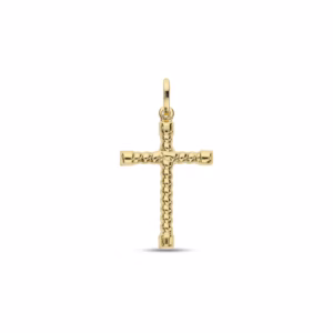 18Kt Gold Pendant Cross Yellow Gold