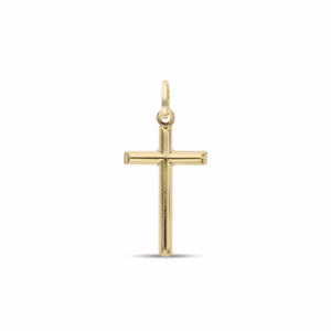 18Kt Gold Pendant Cross Yellow Gold