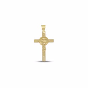 18Kt Gold Pendant Cross Yellow Gold