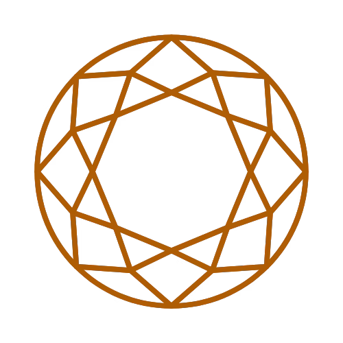 Round brilliant diamond