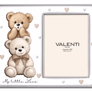 Brown Baby Bear Off-Centre Photo Frame – 10 x 15 cm