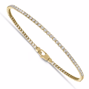 18Kt Gold Tennis Bracelet